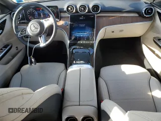 2023 Mercedes-Benz C 300 with VIN W1KAF4HB6PR082490, listed as a Copart auction lot 42681225 with 11,890 mi miles and Salvage Title. Bid and sale history available at carsss.com. Image 8.
