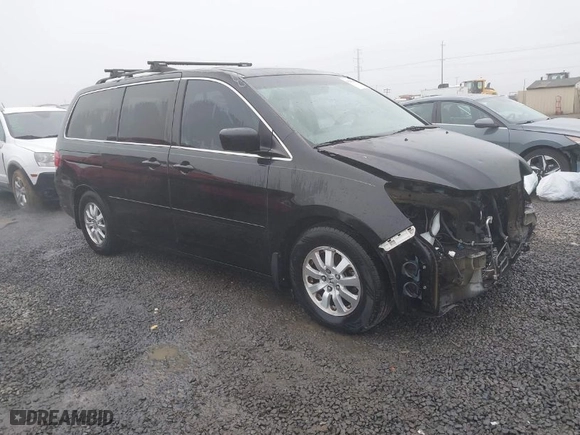 2009 Honda Odyssey EX-L with VIN 5FNRL38709B034326, listed as a IAAI auction lot 41291489 with NaN miles. Bid and sale history available at carsss.com. Image 1.