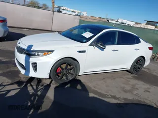 2016 Kia Optima SXL Turbo with VIN 5XXGV4L23GG115933, listed as a IAAI auction lot 41637267 with 83,348 mi miles. Bid and sale history available at carsss.com. Image 14.