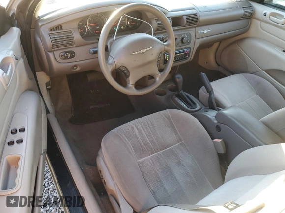 2006 Chrysler Sebring with VIN 1C3EL45X76N222142, listed as a Copart auction lot 49542995 with 149,235 mi miles and Salvage Title. Bid and sale history available at DreamBid. Image 8.