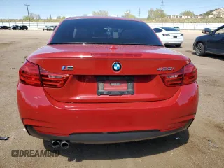 2016 BMW 4 Series 428i with VIN WBA3V7C59G5A25913, listed as a Copart auction lot 52879025 with 86,412 mi miles and Salvage Title. Bid and sale history available at carsss.com. Image 6.