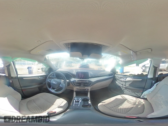 2021 Ford Escape SE with VIN 1FMCU0G65MUA92051, listed as a Copart auction lot 52252605 with 52,667 mi miles and Salvage title. Bid and sale history available at DreamBid. Image 12.