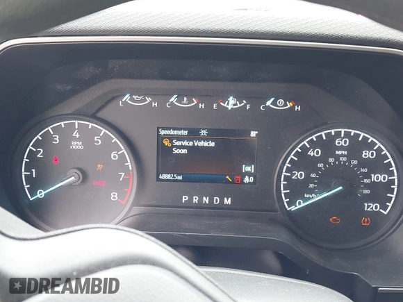 2023 Ford F-150 XL with VIN 1FTFW1E58PKD41387, listed as a IAAI auction lot 41870212 with 48,882 mi miles and . Bid and sale history available at DreamBid. Image 7.