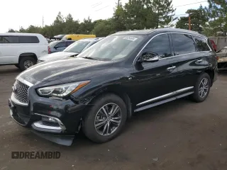 2017 Infiniti QX60 with VIN 5N1DL0MM8HC501374, listed as a Copart auction lot 68054654 with 115,173 mi miles and Clean Title. Bid and sale history available at carsss.com. Image 1.