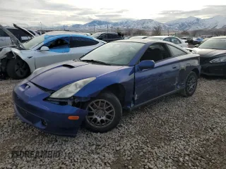 2001 Toyota Celica GT with VIN JTDDR32T910098589, listed as a Copart auction lot 45751995 with 222,829 mi miles and Salvage Title. Bid and sale history available at carsss.com. Image 1.