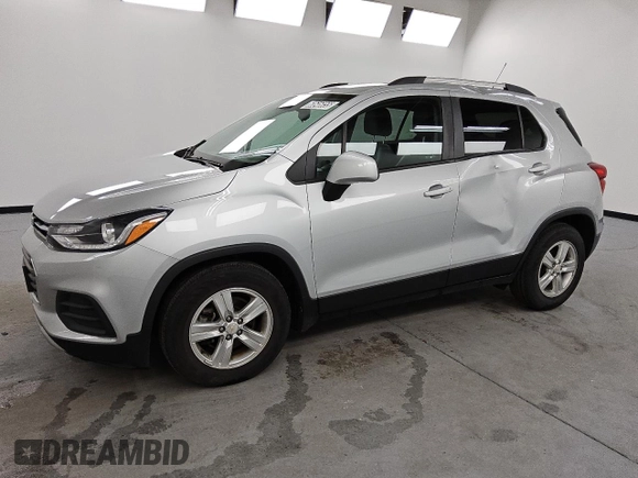 2021 Chevrolet Trax LT с VIN KL7CJLSM2MB374452, выставлен на аукционе Copart как лот 60646855 с пробегом 31 937 миль миль и Чистый • Clean title. История ставок и продаж доступна на DreamBid. Изображение 1.