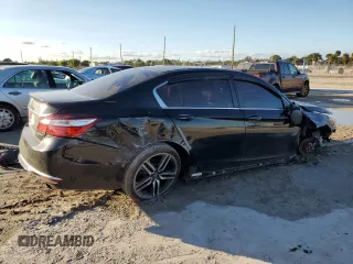 2017 Honda Accord Sedan Sport with VIN 1HGCR2F50HA164325, listed as a Copart auction lot 85436024 with 74,249 mi miles and Salvage Title. Bid and sale history available at carsss.com. Image 3.