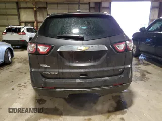 2017 Chevrolet Traverse LT with VIN 1GNKRGKD2HJ175189, listed as a Copart auction lot 87111054 with 127,673 mi miles and Salvage Title. Bid and sale history available at DreamBid. Image 6.