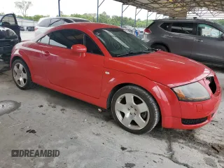 2001 Audi TT with VIN TRUWT28N311007832, listed as a Copart auction lot 60604895 with 147,615 mi miles and Salvage title. Bid and sale history available at DreamBid. Image 4.