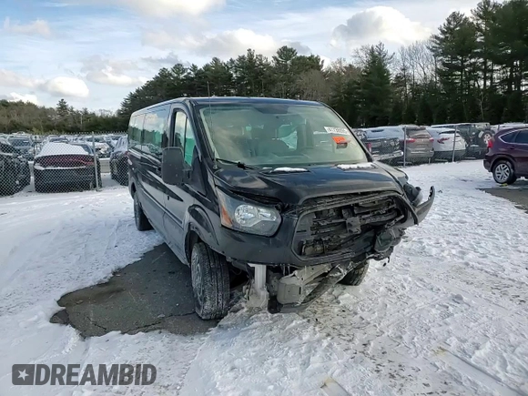 2015 Ford Transit XL with VIN 1FBZX2YM0FKB17715, listed as a Copart auction lot 41738095 with 96,670 mi miles and Salvage title. Bid and sale history available at DreamBid. Image 12.