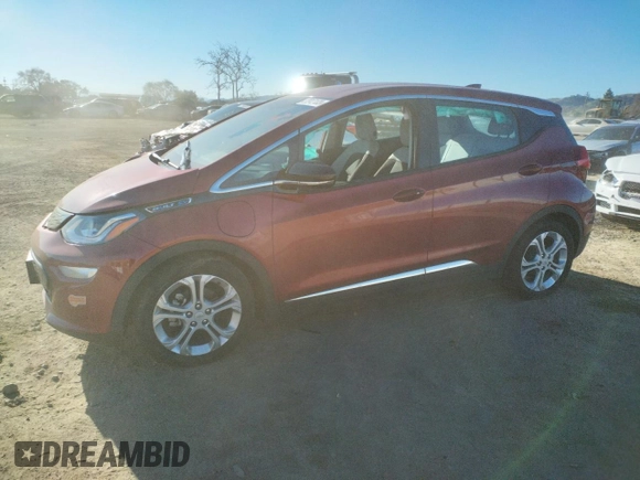 2020 Chevrolet Bolt EV LT with VIN 1G1FY6S08L4112912, listed as a Copart auction lot 37912133 with 26,892 mi miles. Bid and sale history available at carsss.com. Image 1.