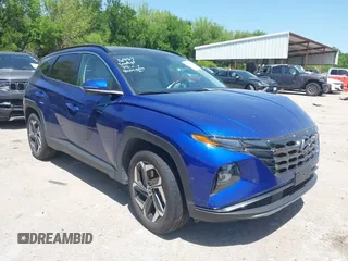 2024 Hyundai Tucson Limited with VIN 5NMJECDE4RH358034, listed as a IAAI auction lot 42014026 with 34,400 mi miles. Bid and sale history available at carsss.com. Image 1.