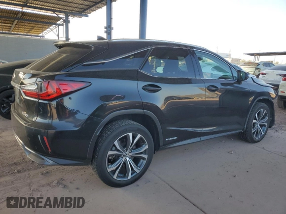 2018 Lexus RX with VIN 2T2BGMCA5JC021168, listed as a Copart auction lot 43938335 with 103,350 mi miles and Salvage Title. Bid and sale history available at carsss.com. Image 3.