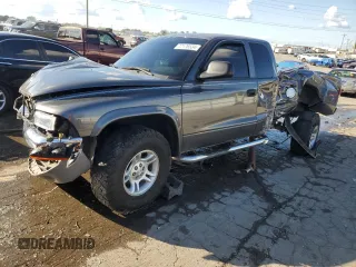 2003 Dodge Dakota SLT with VIN 1D7HG42N93S363166, listed as a Copart auction lot 72176534 with 189,834 mi miles and Salvage Title. Bid and sale history available at carsss.com. Image 1.