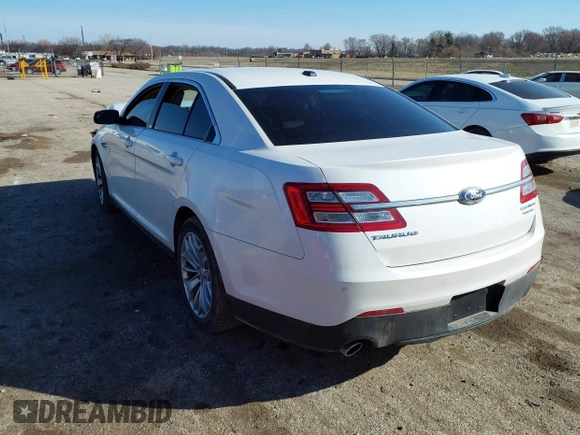 2014 Ford Taurus Limited with VIN 1FAHP2F89EG155934, listed as a IAAI auction lot 41760703 with 130,280 mi miles. Bid and sale history available at carsss.com. Image 3.