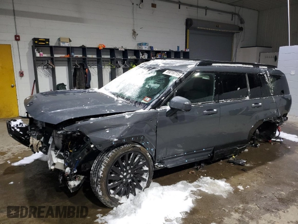 2025 Hyundai Santa Fe Calligraphy z VIN 5NMP5DGL3SH087242, wystawiony jako Copart lot #89018715 z przebiegiem 2 437 mil mil oraz Szkoda całkowita • Salvage title. Historia ofert i sprzedaży dostępna na DreamBid. Obrazek 1.