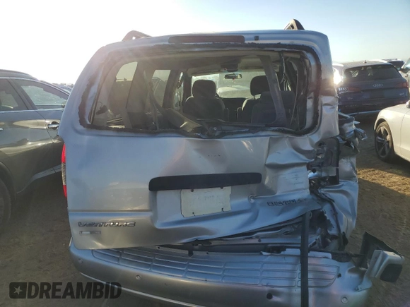 2005 Chevrolet Venture LT with VIN 1GNDV33E95D114601, listed as a Copart auction lot 73258614 with 80,491 mi miles and Salvage Title. Bid and sale history available at carsss.com. Image 6.