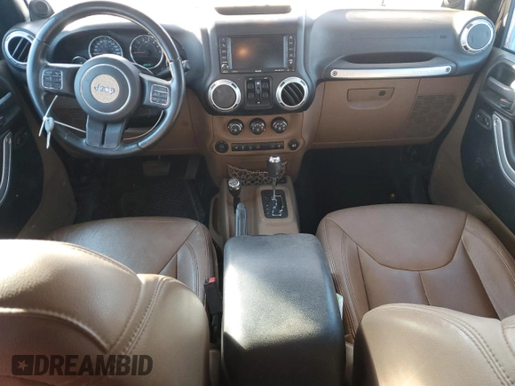 2014 Jeep Wrangler Unlimited Sahara with VIN 1C4BJWEG1EL109197, listed as a Copart auction lot 41699645 with 168,391 mi miles and Salvage Title. Bid and sale history available at carsss.com. Image 8.