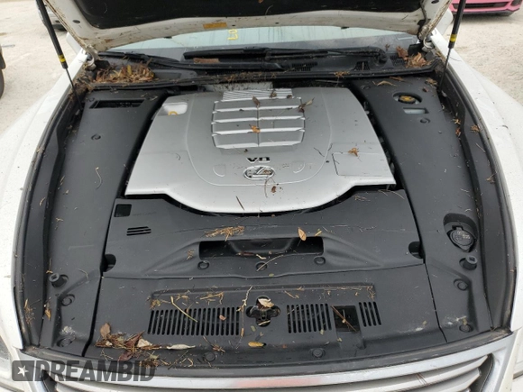 2016 Lexus LS 460 with VIN JTHCL5EF6G5026953, listed as a Copart auction lot 74252394 with Not provided miles and Salvage title. Bid and sale history available at DreamBid. Image 11.