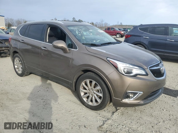 2019 Buick Envision Essence with VIN LRBFXCSA0KD107119, listed as a Copart auction lot 48402765 with 108,258 mi miles and Salvage Title. Bid and sale history available at DreamBid. Image 4.