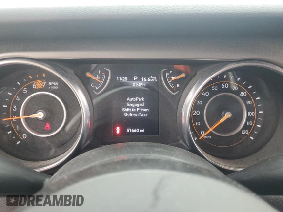 2018 Jeep Wrangler Sport с VIN 1C4GJXAN0JW291922, выставлен на аукционе Copart как лот 57494065 с пробегом 51 660 миль миль и Чистый • Clean title. История ставок и продаж доступна на DreamBid. Изображение 9.