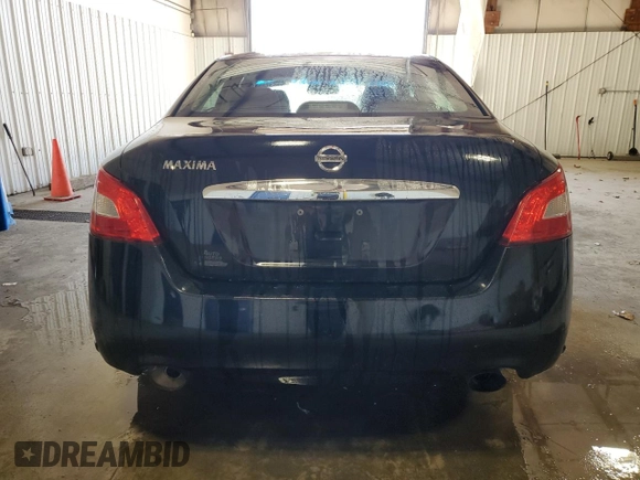 2009 Nissan Maxima SV with VIN 1N4AA51E19C836667, listed as a Copart auction lot 47928705 with 131,022 mi miles and Salvage Title. Bid and sale history available at DreamBid. Image 6.