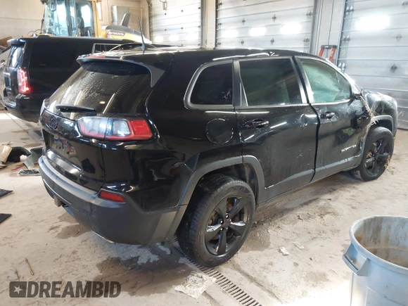 2019 Jeep Cherokee Latitude Plus with VIN 1C4PJMLX7KD283570, listed as a IAAI auction lot 41922700 with 106,829 mi miles and . Bid and sale history available at DreamBid. Image 4.