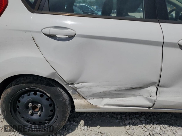 2013 Ford Fiesta S with VIN 3FADP4TJ0DM161708, listed as a Copart auction lot 53965835 with 170,275 mi miles and Salvage title. Bid and sale history available at DreamBid. Image 10.