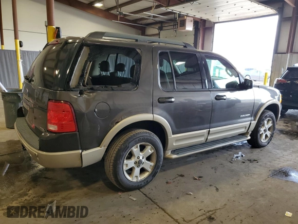2005 Ford Explorer Eddie Bauer with VIN 1FMDU74E75UA91770, listed as a Copart auction lot 67545334 with 143,950 mi miles and Salvage title. Bid and sale history available at DreamBid. Image 3.