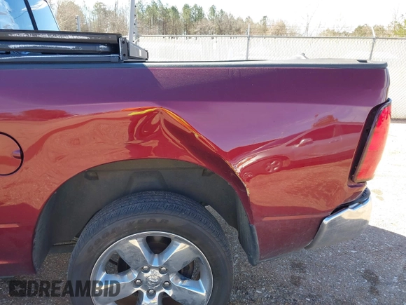 2019 Ram 1500 Classic Lone Star with VIN 1C6RR6LT1KS622370, listed as a IAAI auction lot 41737920 with 95,845 mi miles. Bid and sale history available at carsss.com. Image 17.