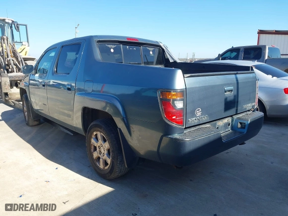 2006 Honda Ridgeline RTL with VIN 2HJYK16566H571367, listed as a IAAI auction lot 41342775 with 250,432 mi miles. Bid and sale history available at carsss.com. Image 3.