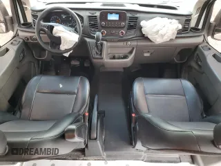 2020 Ford Transit Cargo with VIN 1FTBR1Y82LKA74222, listed as a Copart auction lot 71388744 with 42,511 mi miles and Salvage Title. Bid and sale history available at DreamBid. Image 8.