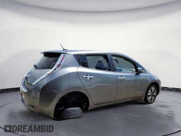 2016 Nissan LEAF S with VIN 1N4BZ0CP3GC309287, listed as a Copart auction lot 62592213 with 54,037 mi miles. Bid and sale history available at carsss.com. Image 3.