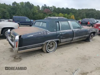 1990 Cadillac Brougham z VIN 1G6DW5472LR719564, wystawiony jako Copart lot #71634744 z przebiegiem Nie podano mil oraz Tytuł czysty. Historia ofert i sprzedaży dostępna na DreamBid. Obrazek 3.