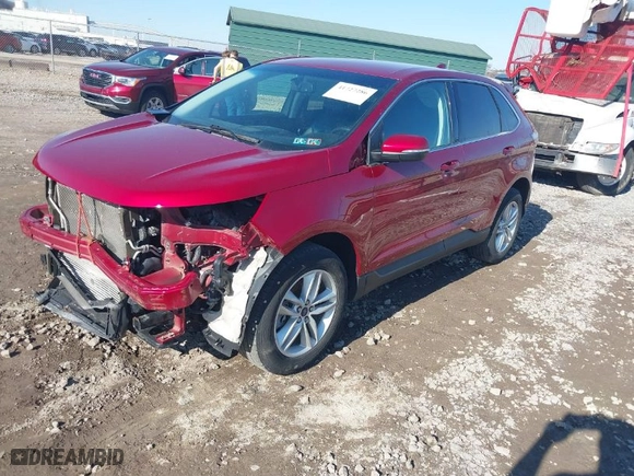 2018 Ford Edge SEL with VIN 2FMPK4J9XJBB12362, listed as a IAAI auction lot 41727286 with 92,784 mi miles. Bid and sale history available at carsss.com. Image 2.