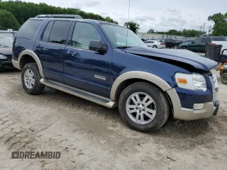 2006 Ford Explorer Eddie Bauer with VIN 1FMEU74846UB47678, listed as a Copart auction lot 60109615 with Not provided miles and Salvage title. Bid and sale history available at DreamBid. Image 4.