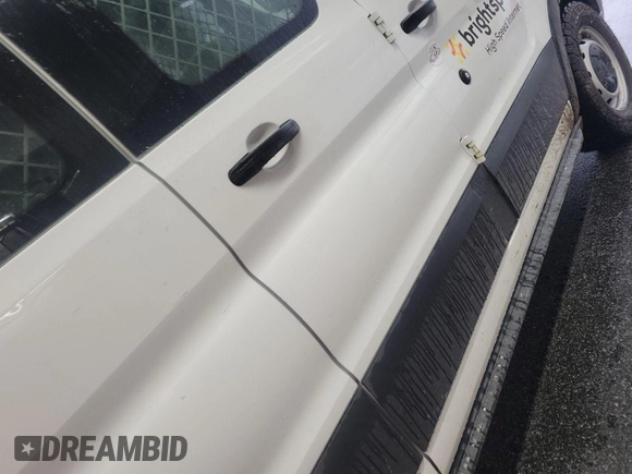 2019 Ford Transit with VIN 1FTYE1ZM6KKA31079, listed as a IAAI auction lot 42906716 with 169,160 mi miles and . Bid and sale history available at DreamBid. Image 8.
