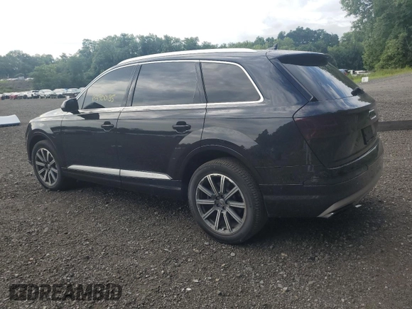 2017 Audi Q7 Premium Plus z VIN WA1LAAF78HD017115, wystawiony jako Copart lot #64700185 z przebiegiem 87 056 mil mil oraz Szkoda całkowita • Salvage title. Historia ofert i sprzedaży dostępna na DreamBid. Obrazek 2.