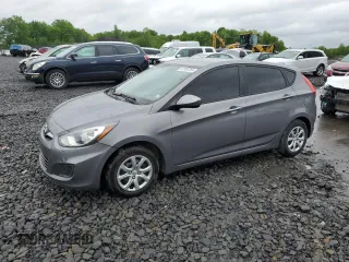 2014 Hyundai Accent GS z VIN KMHCT5AE2EU184915, wystawiony jako Copart lot #57856765 z przebiegiem 101 149 mil mil oraz Szkoda całkowita • Salvage title. Historia ofert i sprzedaży dostępna na DreamBid. Obrazek 1.