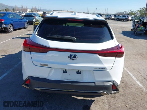 2020 Lexus UX 250h F Sport with VIN JTHE9JBH7L2032553, listed as a IAAI auction lot 41687347 with Not provided miles and . Bid and sale history available at DreamBid. Image 16.