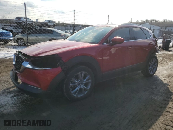 2021 Mazda CX-30 Premium with VIN 3MVDMBDL2MM307936, listed as a Copart auction lot 42328855 with 30,509 mi miles and Salvage Title. Bid and sale history available at carsss.com. Image 1.