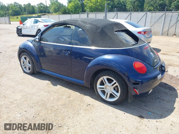 2005 Volkswagen Beetle GLS with VIN 3VWCD31Y95M300662, listed as a IAAI auction lot 42413399 with 80,342 mi miles and . Bid and sale history available at DreamBid. Image 3.