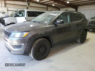 2018 Jeep Compass Sport с VIN 3C4NJDAB2JT101572, выставлен на аукционе Copart как лот 52814275 с пробегом 132 773 миль миль и Списание • Salvage title. История ставок и продаж доступна на DreamBid. Изображение 1.