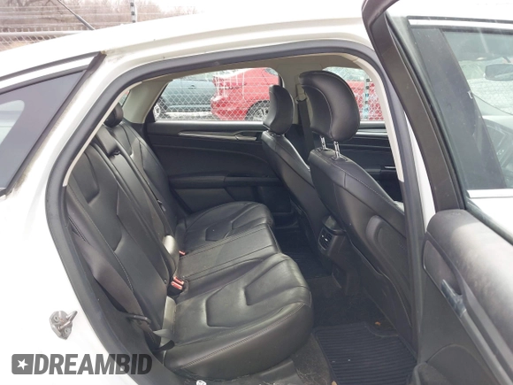 2016 Ford Fusion Titanium with VIN 3FA6P0K96GR158621, listed as a IAAI auction lot 41678349 with 182,162 mi miles. Bid and sale history available at carsss.com. Image 8.