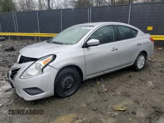 2018 Nissan Versa Sedan SV with VIN 3N1CN7AP5JL869543, listed as a Copart auction lot 50054215 with 60,846 mi miles and Salvage Title. Bid and sale history available at carsss.com. Image 1.