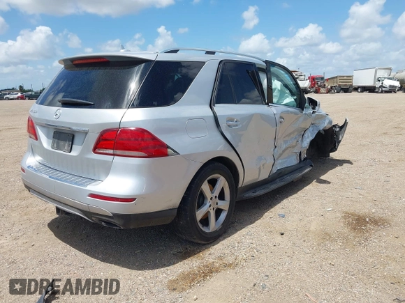 2016 Mercedes-Benz GLE 350 with VIN 4JGDA5JB4GA780497, listed as a IAAI auction lot 42430763 with 179,663 mi miles and . Bid and sale history available at DreamBid. Image 4.