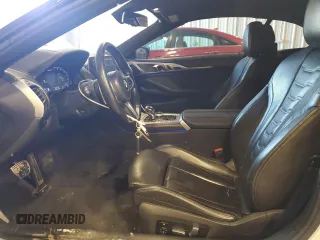 2019 BMW 8 Series M850i xDrive with VIN WBAFY4C56KBX39668, listed as a Copart auction lot 47829505 with 68,774 mi miles and Salvage title. Bid and sale history available at DreamBid. Image 7.
