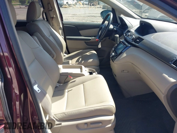 2014 Honda Odyssey EX-L with VIN 5FNRL5H68EB092245, listed as a IAAI auction lot 42135356 with 92,202 mi miles and . Bid and sale history available at carsss.com. Image 5.