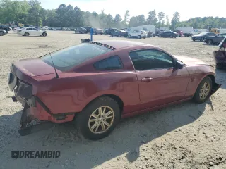 2014 Ford Mustang V6 with VIN 1ZVBP8AM9E5330246, listed as a Copart auction lot 53887865 with 118,583 mi miles and Salvage Title. Bid and sale history available at carsss.com. Image 3.