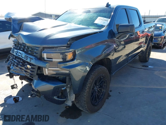 2020 Chevrolet Silverado 1500 Custom with VIN 3GCPWBEF3LG143871, listed as a IAAI auction lot 40922866 with 95,940 mi miles. Bid and sale history available at carsss.com. Image 18.